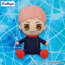 JUJUTSU KAISEN KYURUMARU SUPER Big Plush Toy-Yuji Itadori-