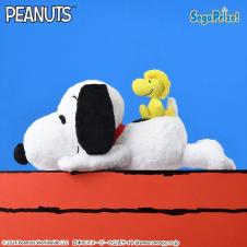 SNOOPY™ Lぬいぐるみ “ スヌーピー&ウッドストック” おしりVer.