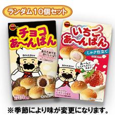 【10個セット】ブルボン チョコあ～んぱん２種セット※賞味期限