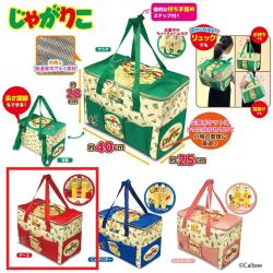 【チーズ柄】じゃがりこ 保温保冷マルチリュックバッグ