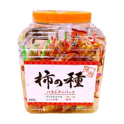 タクマ食品超徳用柿の種LLポット(660g)※賞味期限2025.3.7