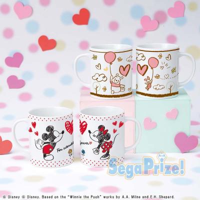 ディズニーキャラクターズ LoveLoveシリーズ ​プレミアムペアマグカップ