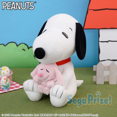 SNOOPY ​メガジャンボウサギと仲良しぬいぐるみ