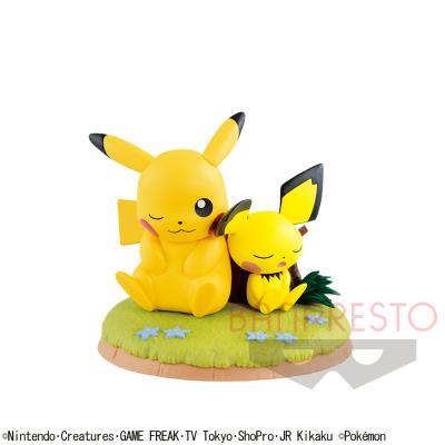 ポケットモンスター くつろぎタイム ピカチュウ＆ピチューフィギュア