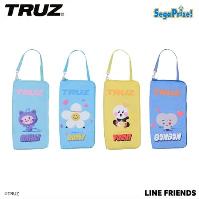 TRUZ モアプラスマルチポーチ"CHILLI&ROMY&YOCHI&BONBON"