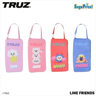 TRUZ モアプラスマルチポーチ"SOM&RURU&WOOPY&PODONG"