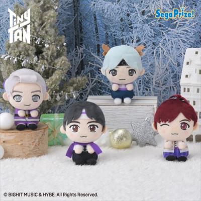 TinyTAN Purple Holidays & you モアプラスマスコット"RM&Jin&SUGA&j-hope"