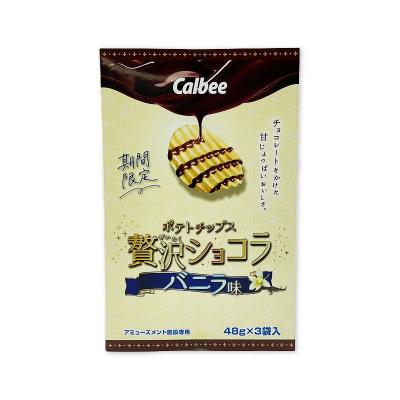 カルビー ポテトチップス贅沢ショコラ3P BIG BOX バニラ