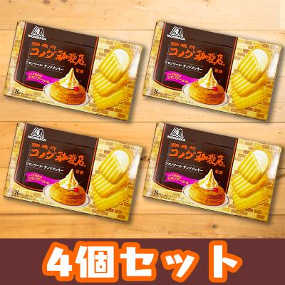 【4個セット】森永 コメダ珈琲シロノワールクリームサンドクッキー※賞味期限