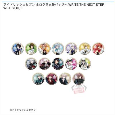 アイドリッシュセブン ホログラム缶バッジ～.WRITE THE NEXT STEP WITH YOU,～