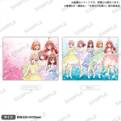 五等分の花嫁∽ アクリルプレートクロック Radiant ver.～GiGO限定～