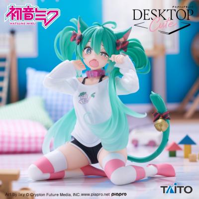 初音ミク Desktop Cute フィギュア ～猫耳Tシャツver.～