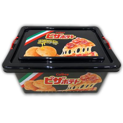 カルビーピザポテトコンテナBOX(L)※賞味期限