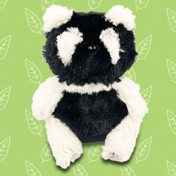 【C. Black】 Dotepochka Panda Plushie with Plump Hands