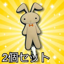 ■【L.ネネちゃんのウサギ】クレヨンしんちゃん前髪クリップ2