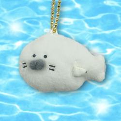 ［J.earless seal］Aquarium of the Dull Eyes Petite Mascot Ball Chain 