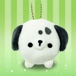 ［L.Dalmatian (dog breed)］Manmaru Dawaan! Oroustar Petite Mascot Ball Chain