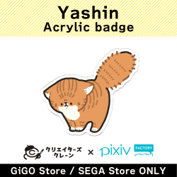 [B]Yashin Acrylic badge(Creator's Crane)